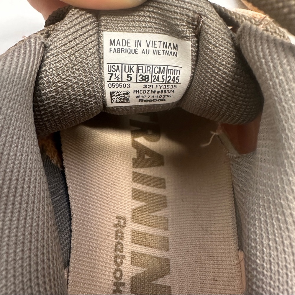 Reebok Orange & Brown Sneakers Legacy Lifter 2 - Picture 6 of 7